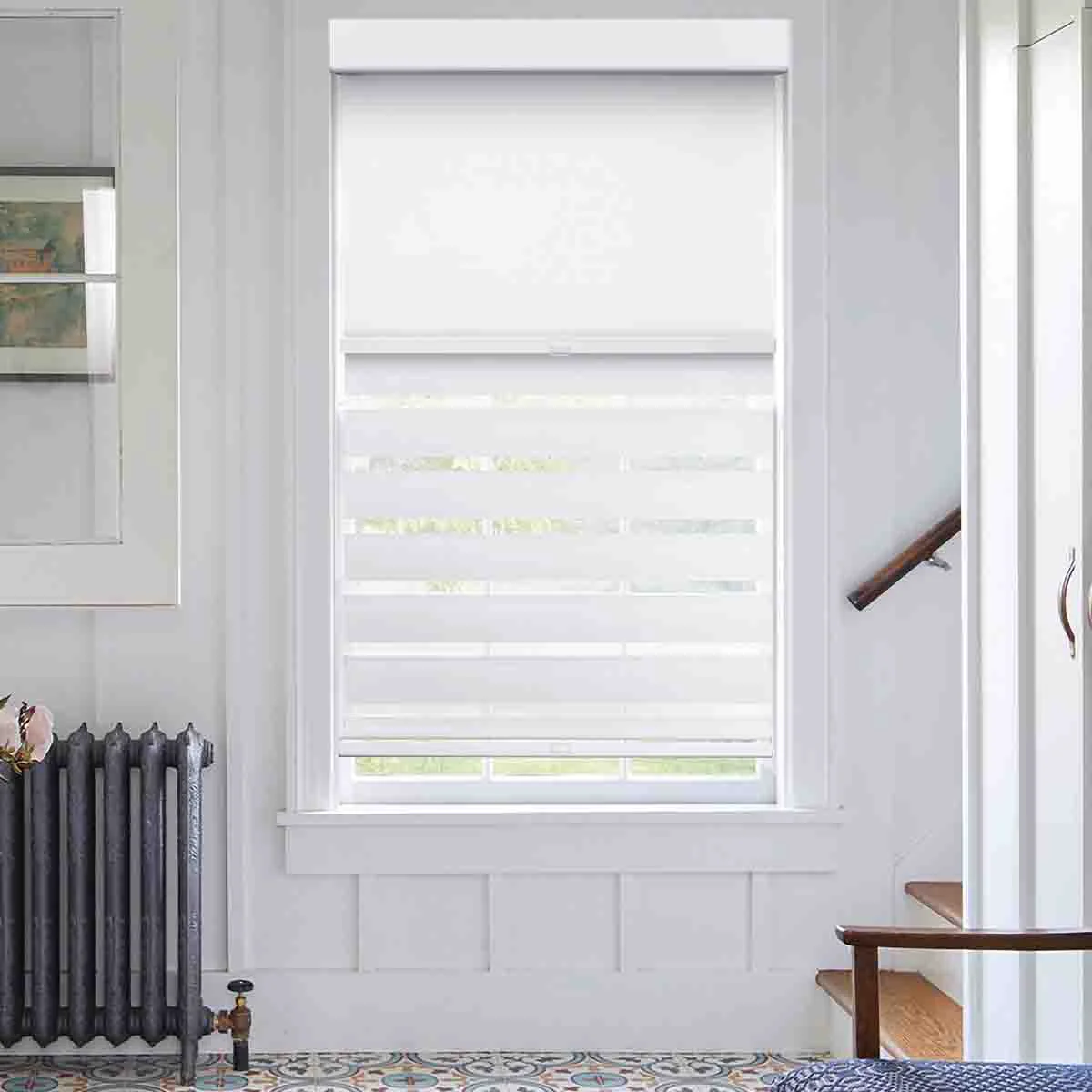 Unique Lauren Taylor – Day Night 2 Layer Cordless Roller Blind Healthy