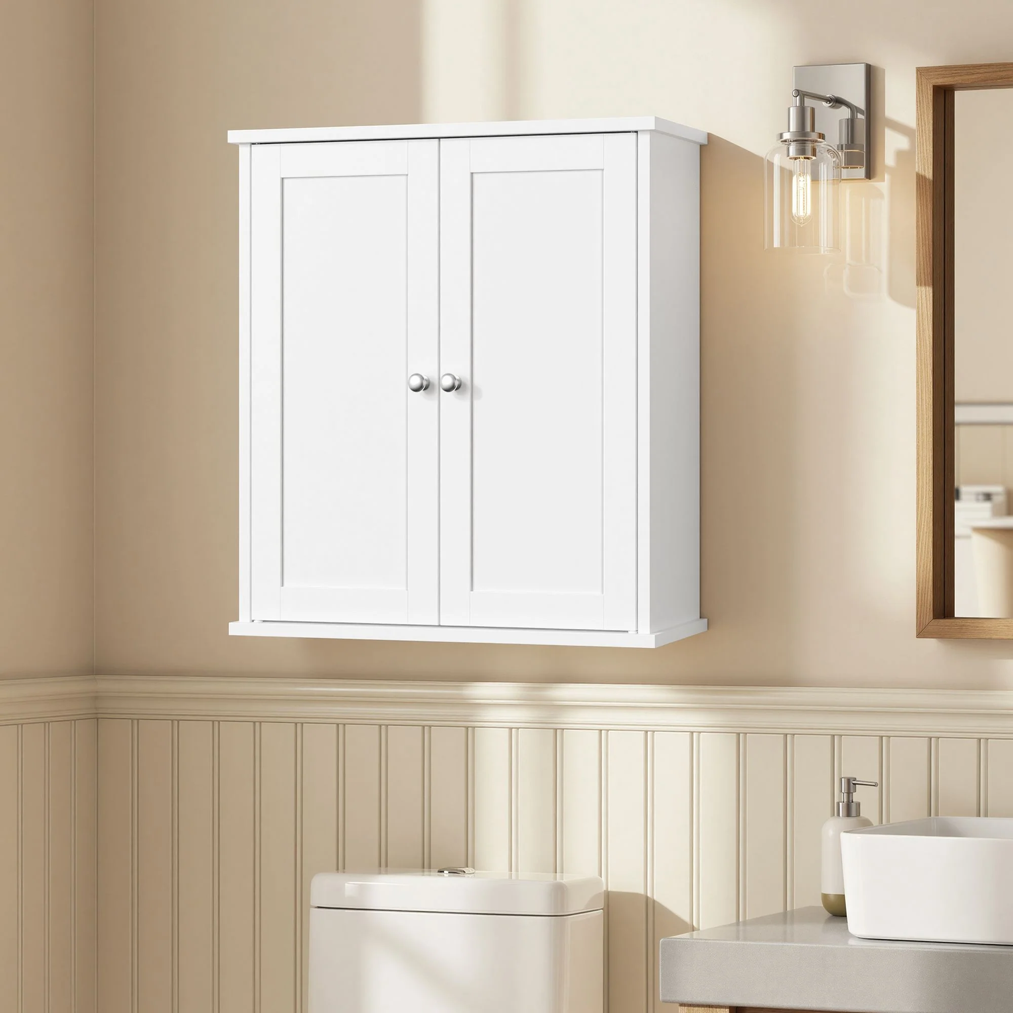 World-Class VASAGLE VASAGLE Siren Collection – Bathroom Wall Cabinet Fast