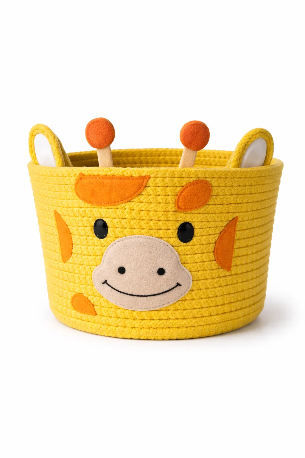Luxury Lauren Taylor Juvenile Animal Round Rope Basket Original