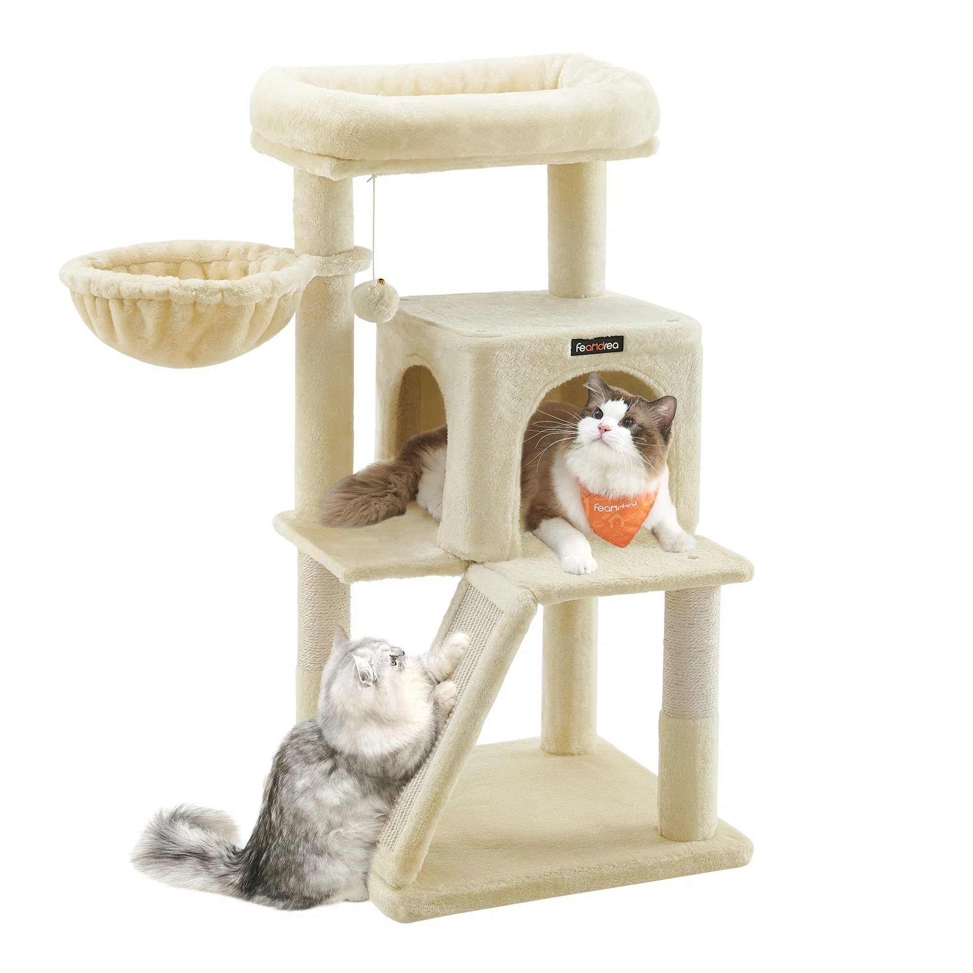 Innovative Feandrea Feandrea Cat Tree 37.8-Inch Cat Tower Environmentally Friendly