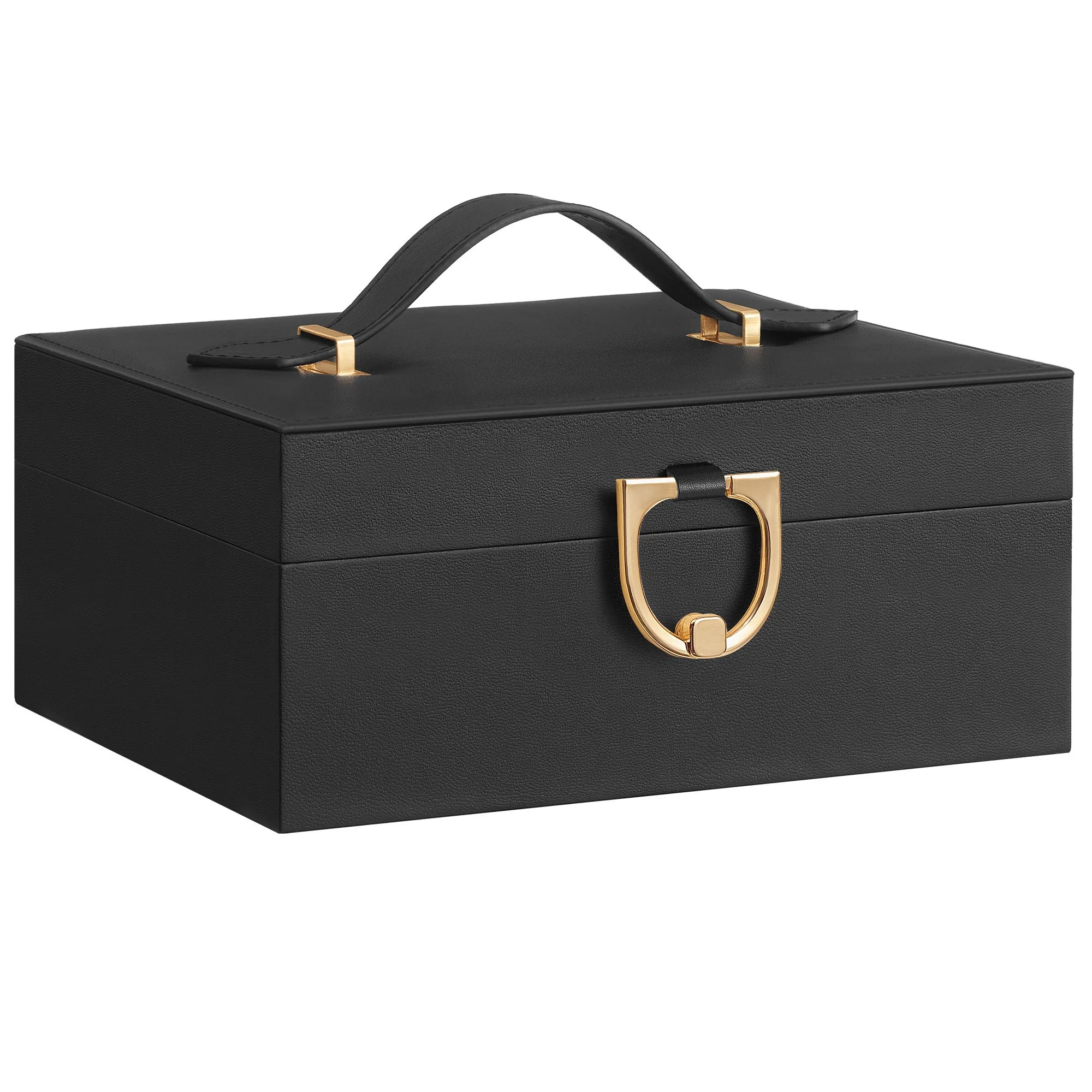 Practical SONGMICS SONGMICS 2-Layer Jewelry Box Organizer Smooth