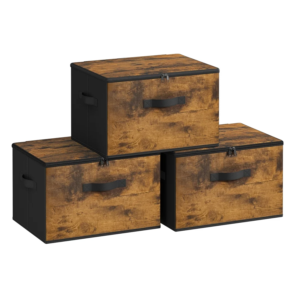 Environmentally Friendly SONGMICS Foldable Storage Organizer Boxes with Lids Proven