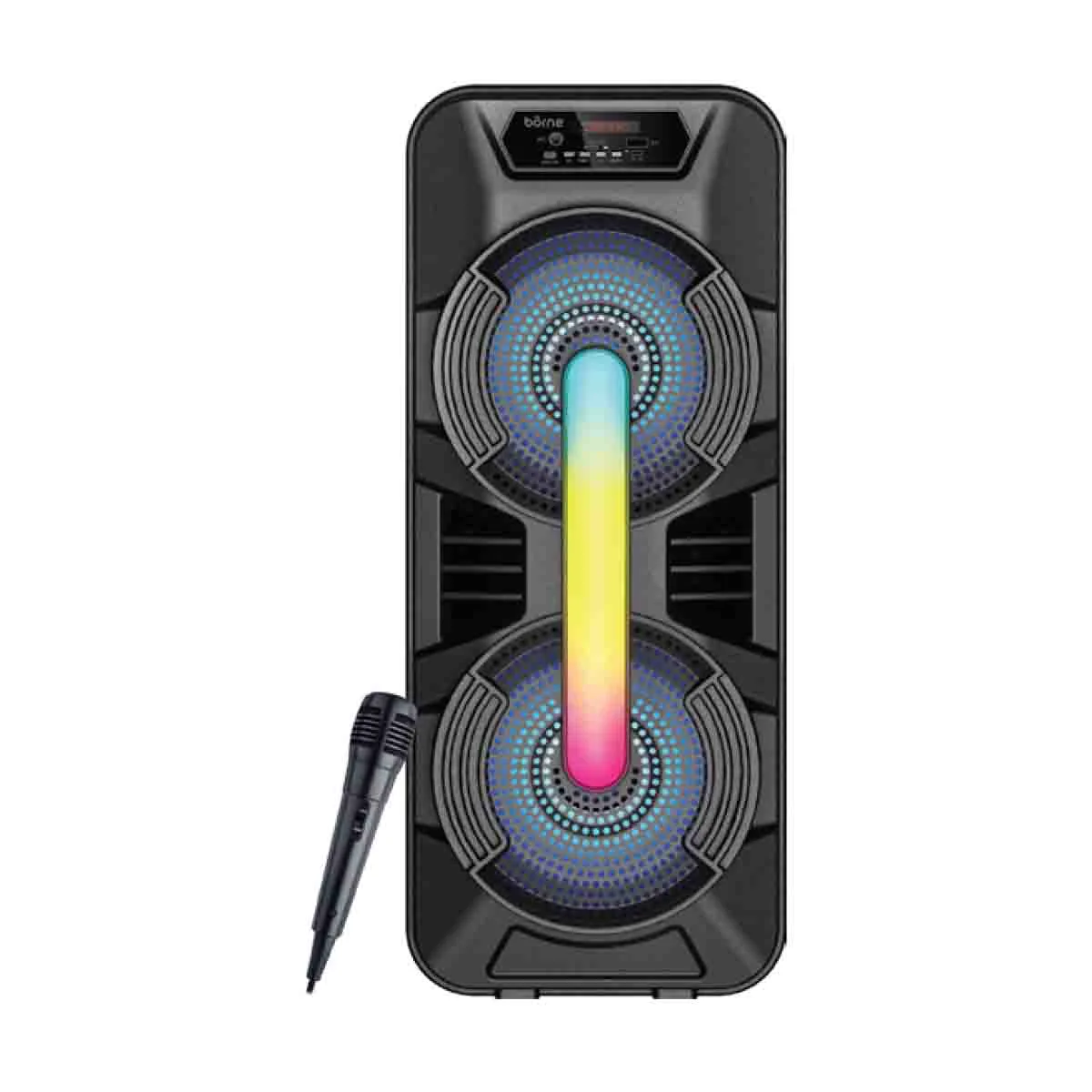 Pure Bluetooth Wireless Speaker 30w-fm Radio-usb-karaoke Mic Authentic