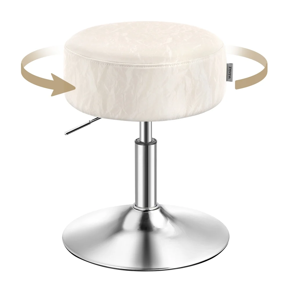 Durable VASAGLE Adjustable Vanity Stool Makeup Vanity Chair Optimized
