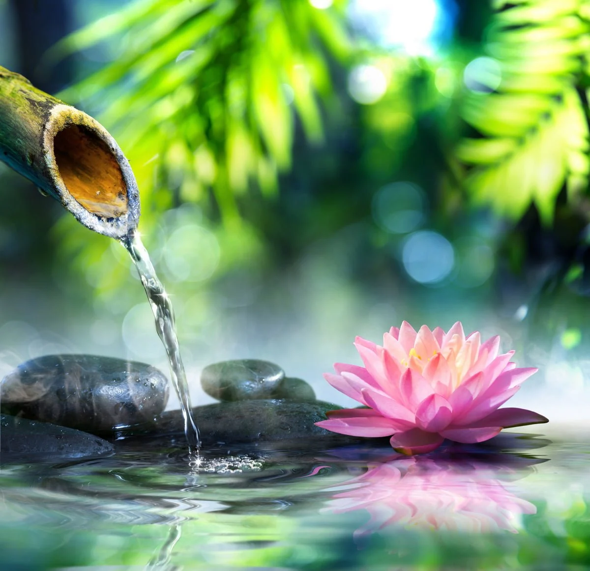 High-Grade Zen Spa Canvas Wall Art – 80 x 80 x 2.5 cm Long-Lasting