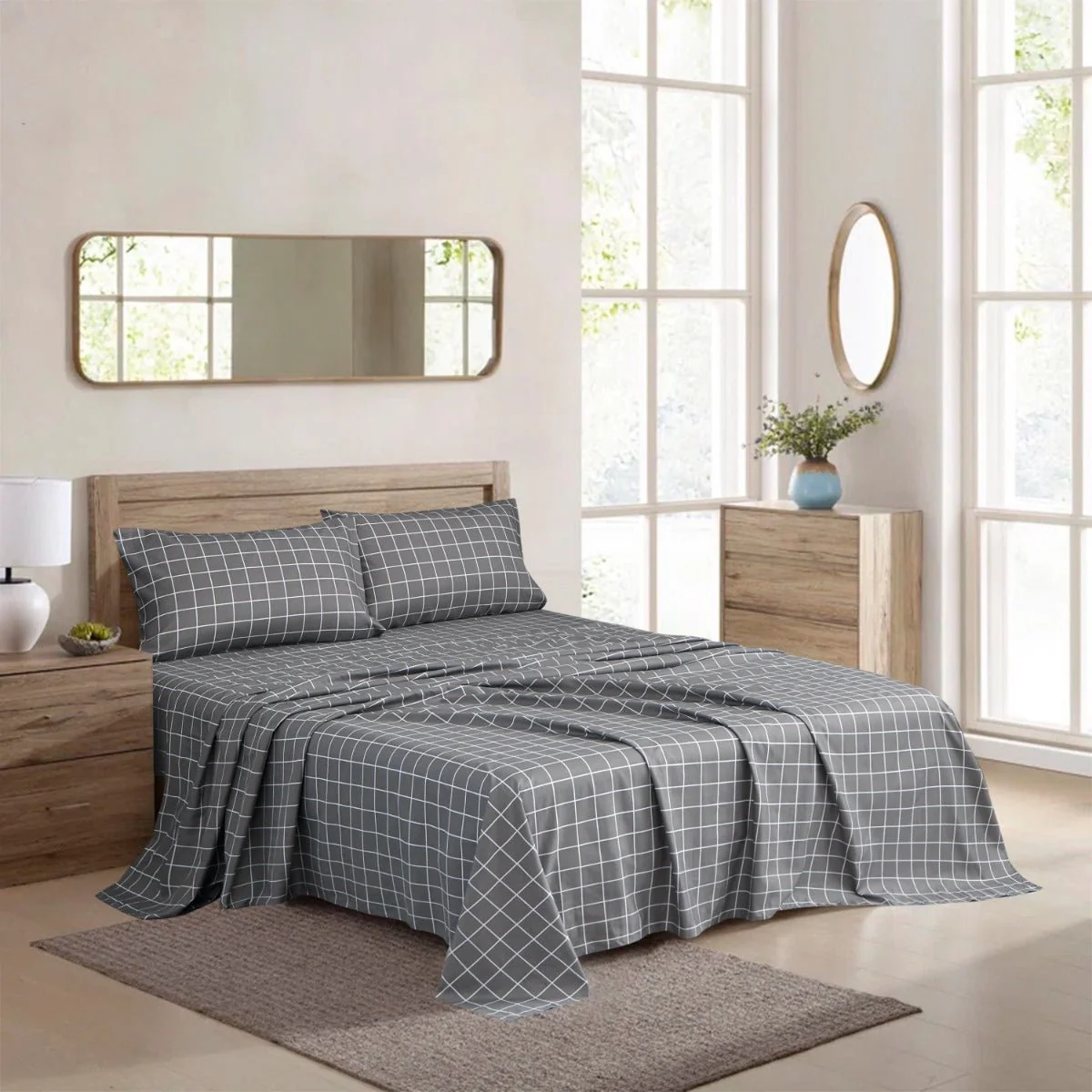 Luxury Lauren Taylor – Super Soft Printed Sheet Set Assorted Organic