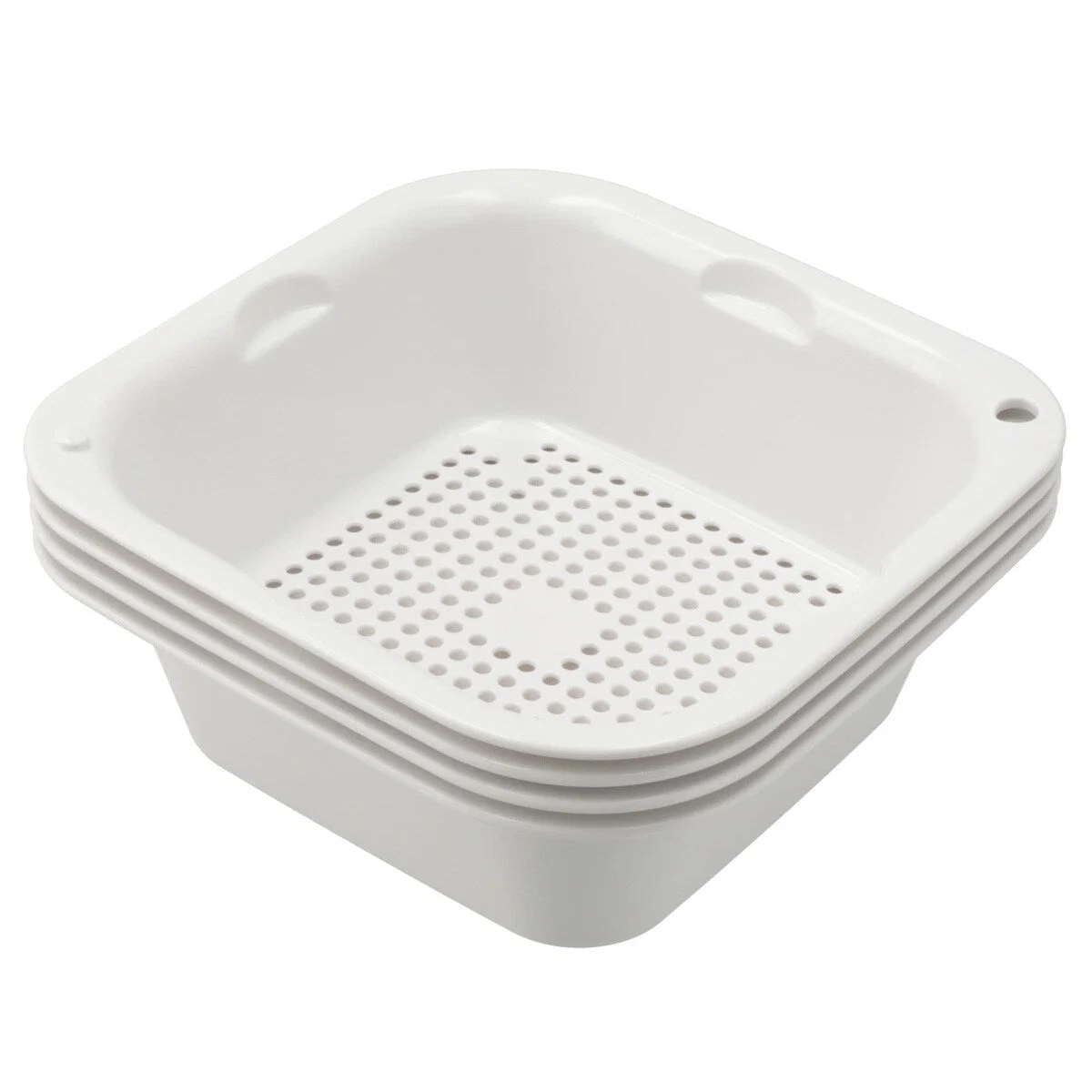 Practical STACKABLE COLANDER BAT SET Outstanding