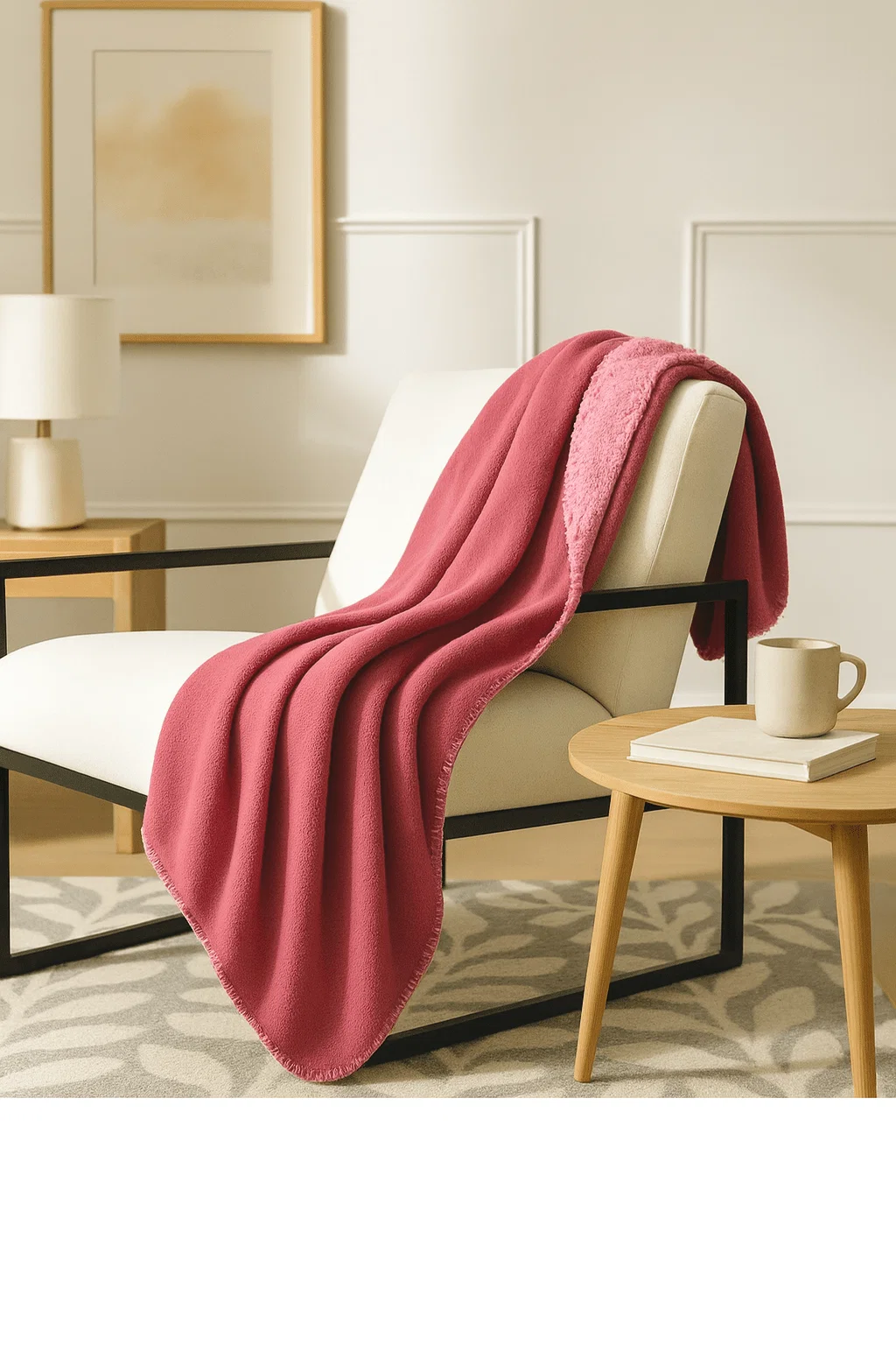 Reusable Throw Sherpa Polar Asst 50X60 ASHLEY Environmentally Friendly