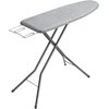 Powerful Ironing Board Extra Thick Heat Resistant Cover Full Size Iron Board with Iron Rest Height Adjustable Foldable Ironing Board Heavy Sturdy Metal Legs Iron 49×13 Grey Visit the APEXCHASER Store Premium Material