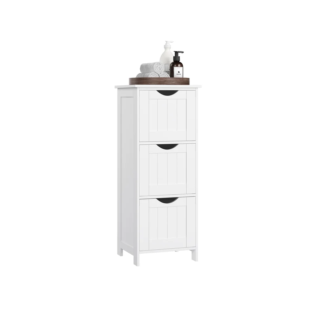 Eco-Friendly VASAGLE 3 Drawers Floor Cabinet Optimized