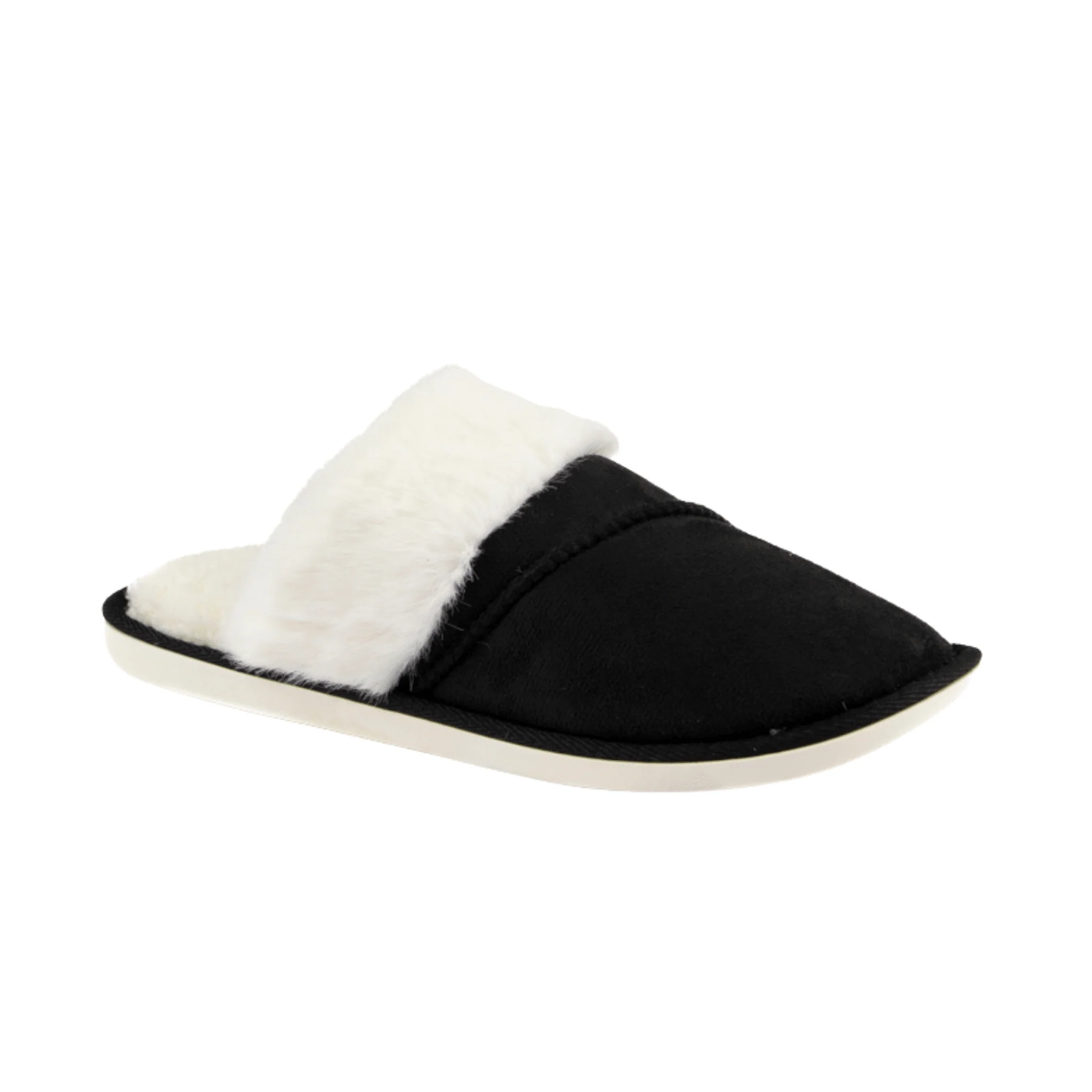 Exceptional Women s Faux-Fur Lined Slip-On Slippers Responsible