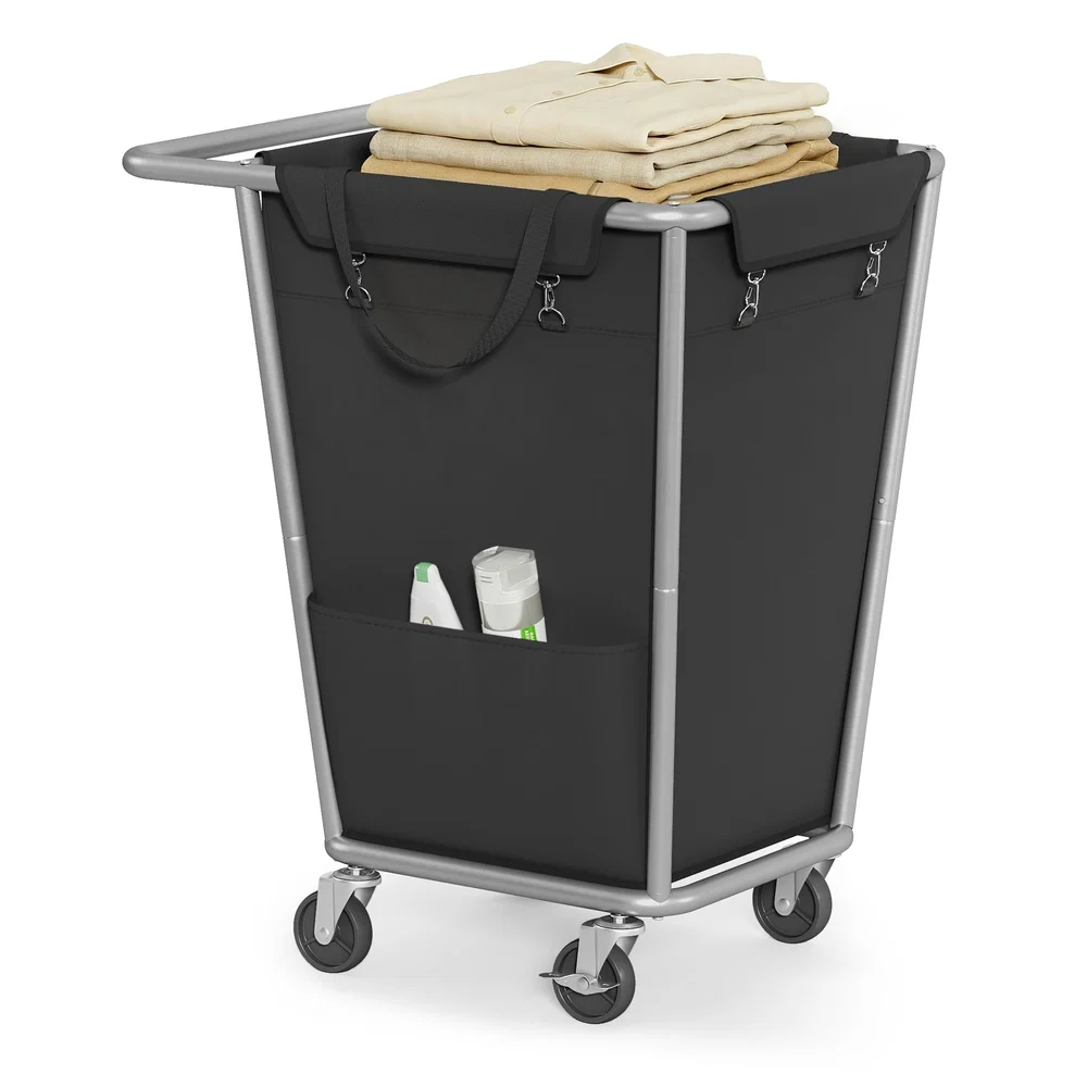 User-Friendly SONGMICS Laundry Basket with Wheels Smooth