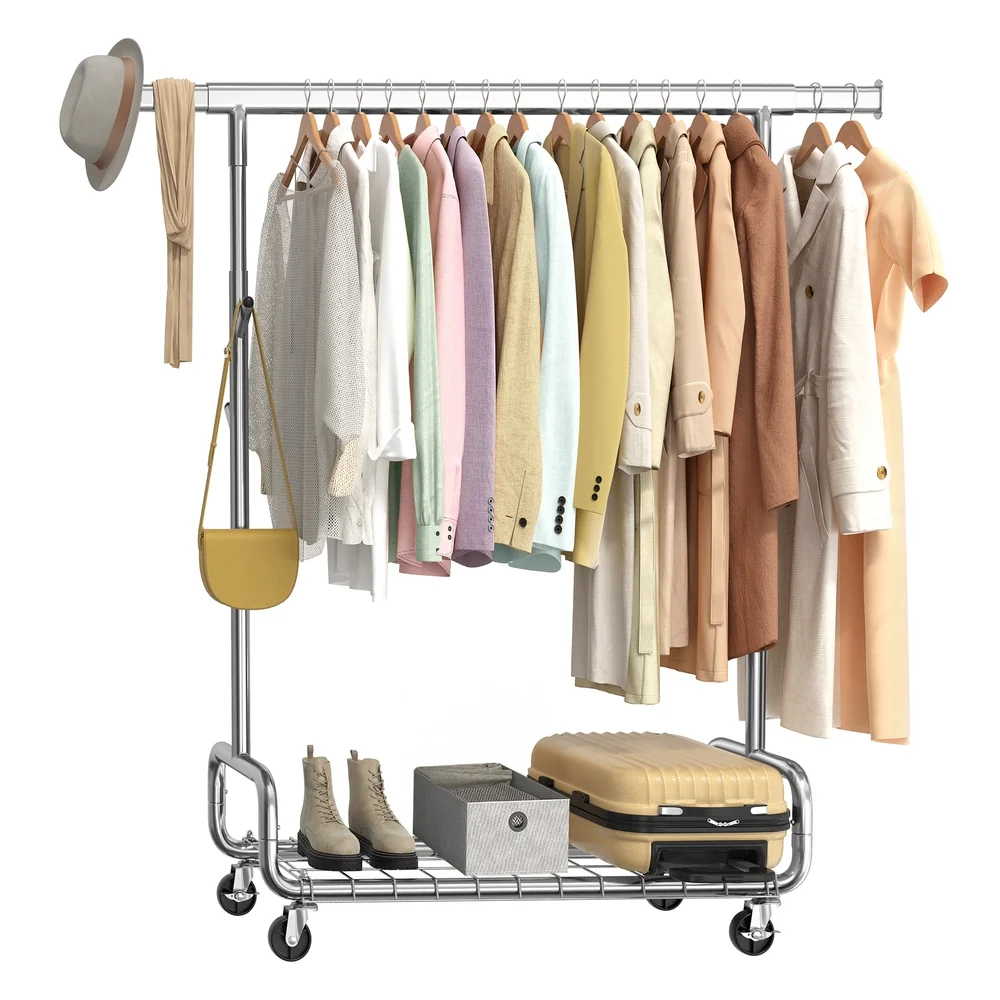 Enhanced SONGMICS Clothes Rack Relaxed