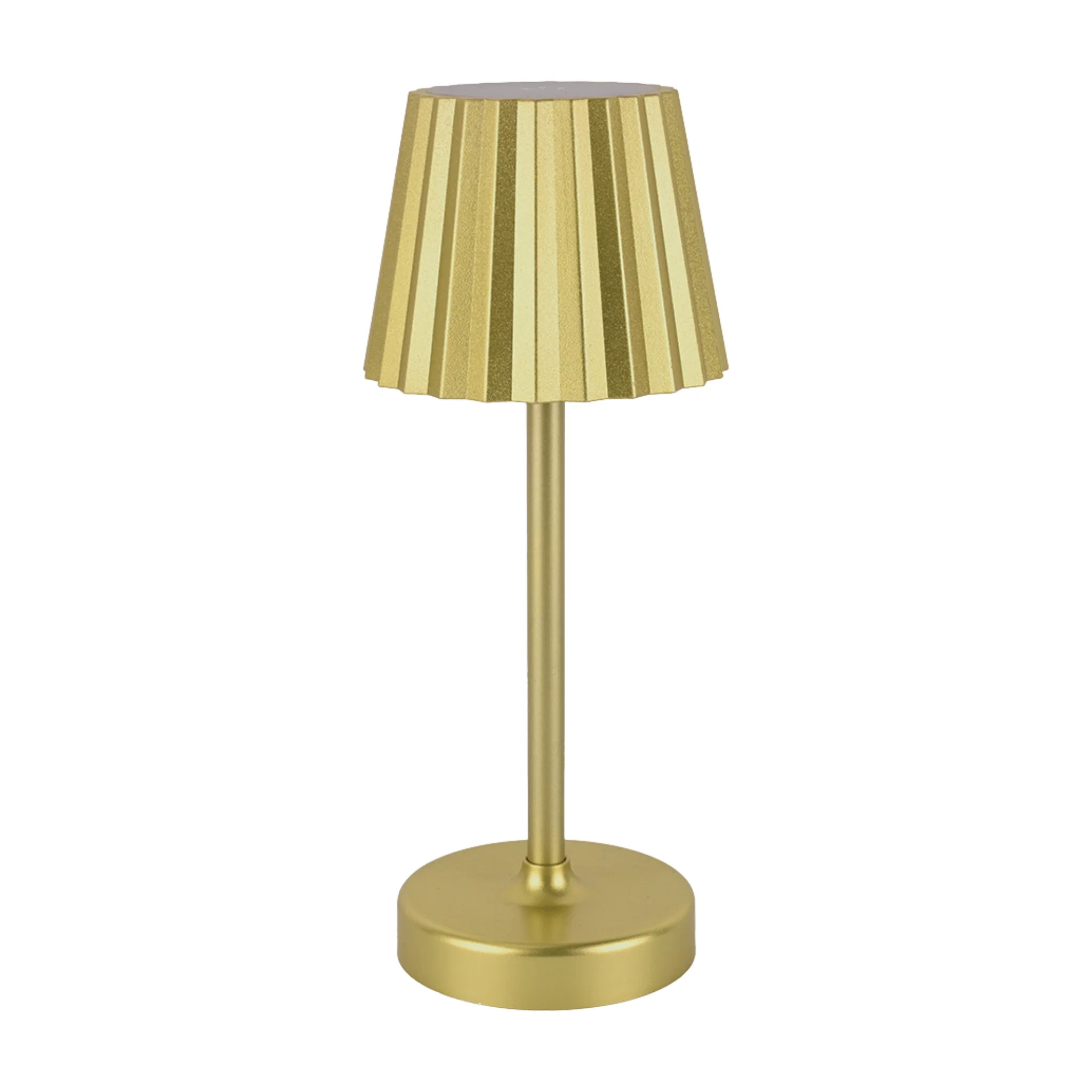Next-Generation Table Lamp with USB Charger – Metallic Finish 10–15 cm High-End