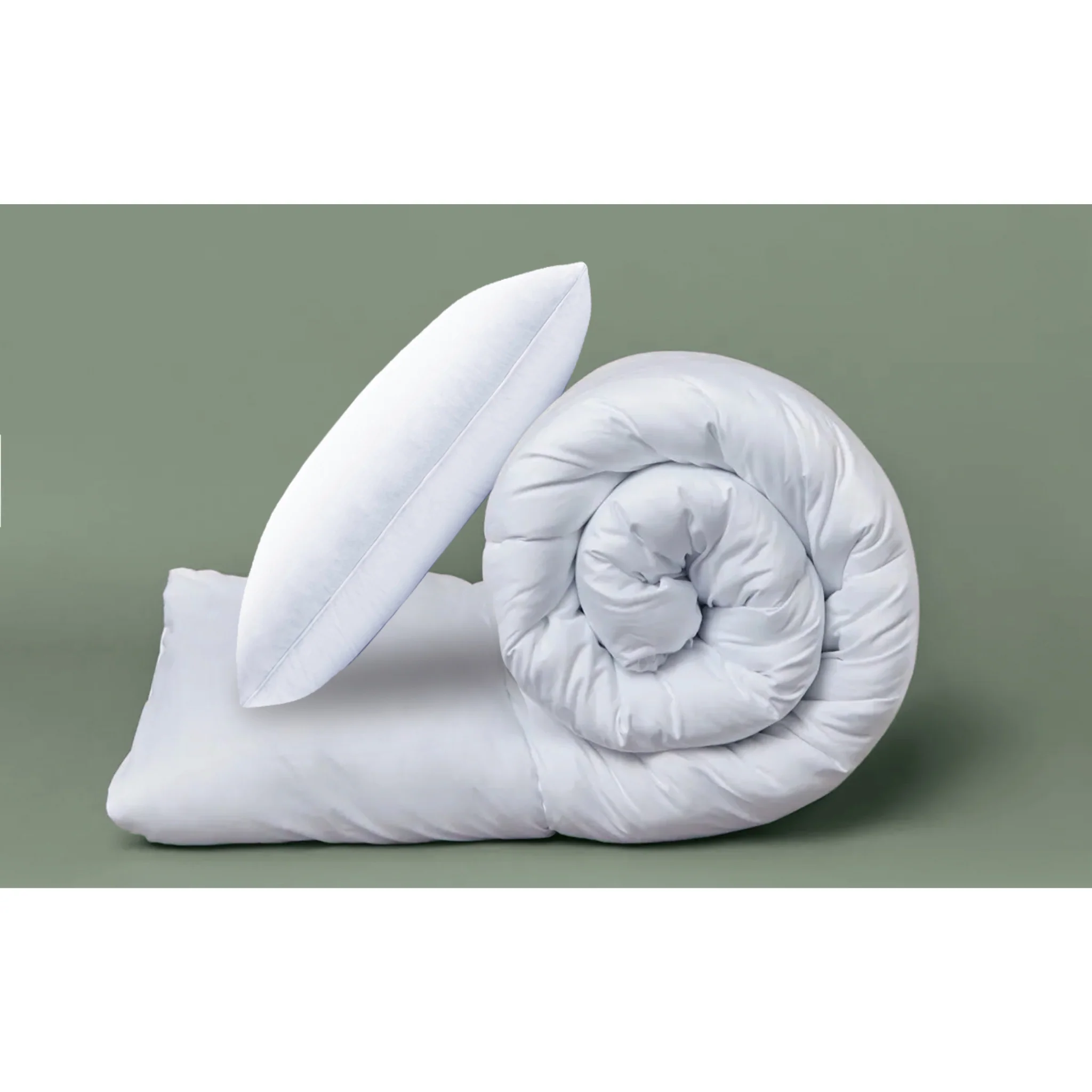 Official Microfiber Rolled Duvet and Pillow Set – 3 Pieces Outstanding