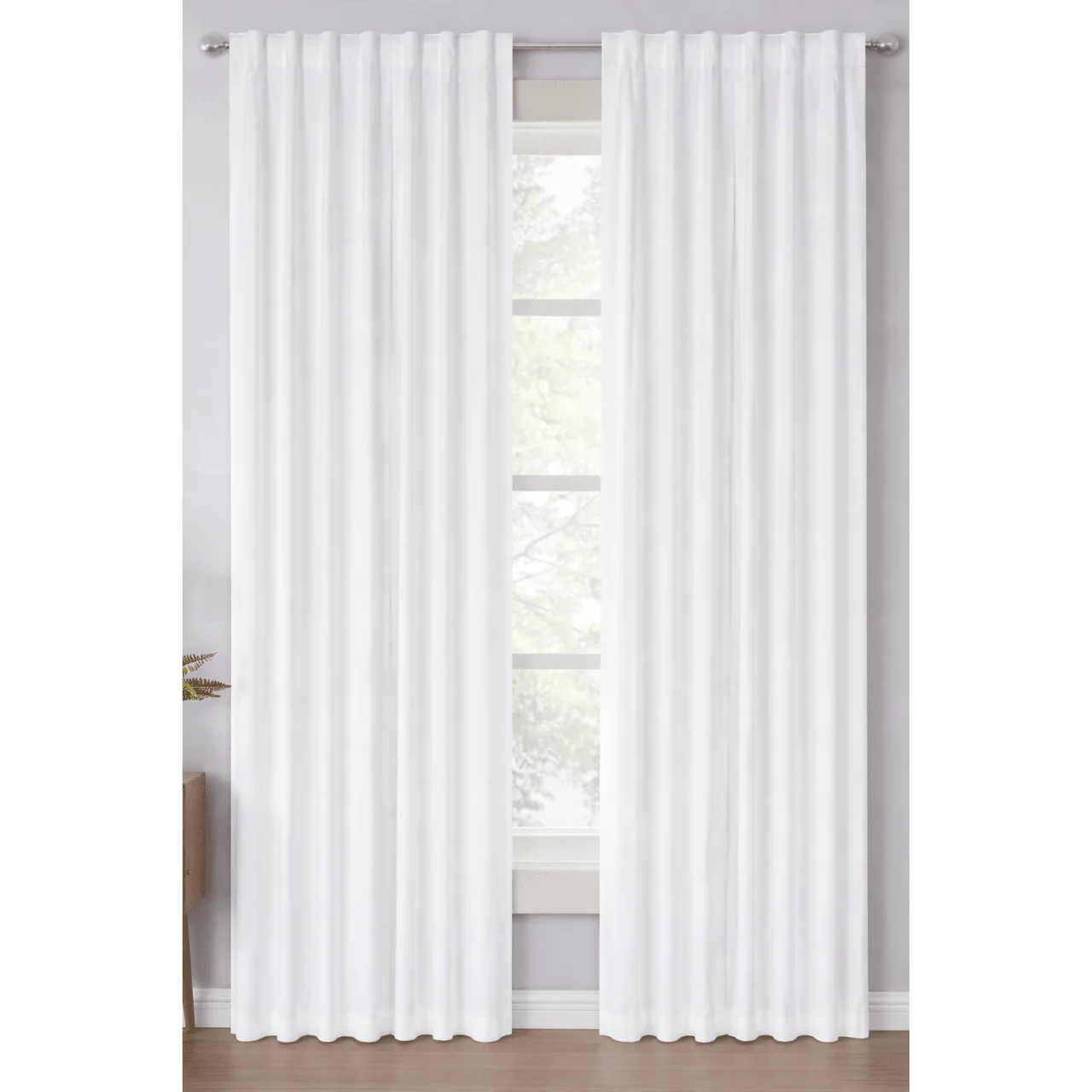 Authentic Jacob Back Tab Lined Faux Linen Curtain Panels – 52X84 2-Pack Trusted