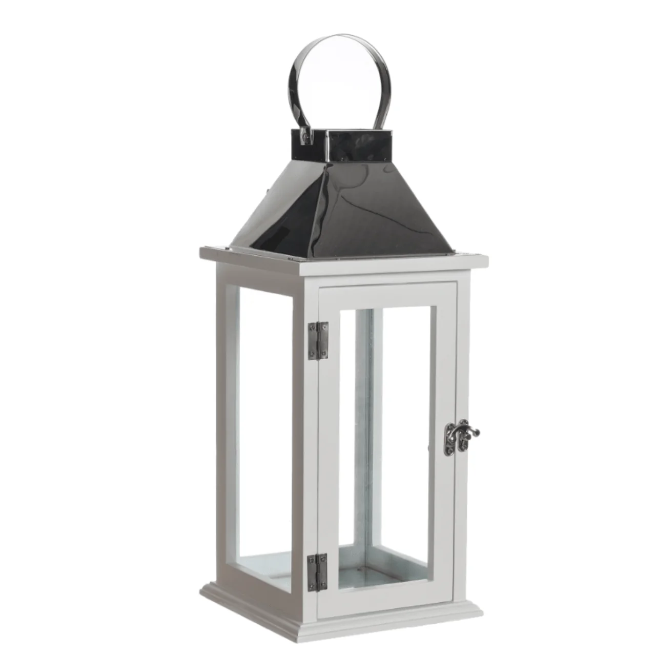 Classic White Pine Stainless Steel Lantern World-Class