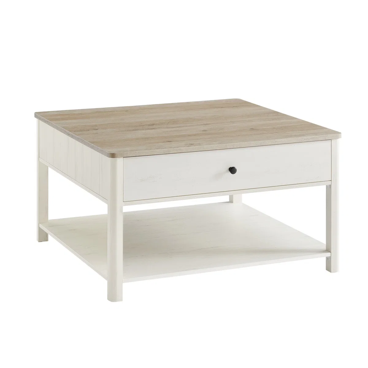 Trusted LEDREM Coffee Table with 2 Large Drawers Effective