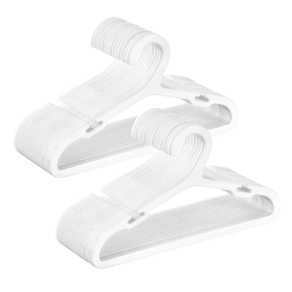 Stylish SONGMICS SONGMICS Hangers Plastic Hangers for Closet for Children Space-Saving Non-Slip Functional