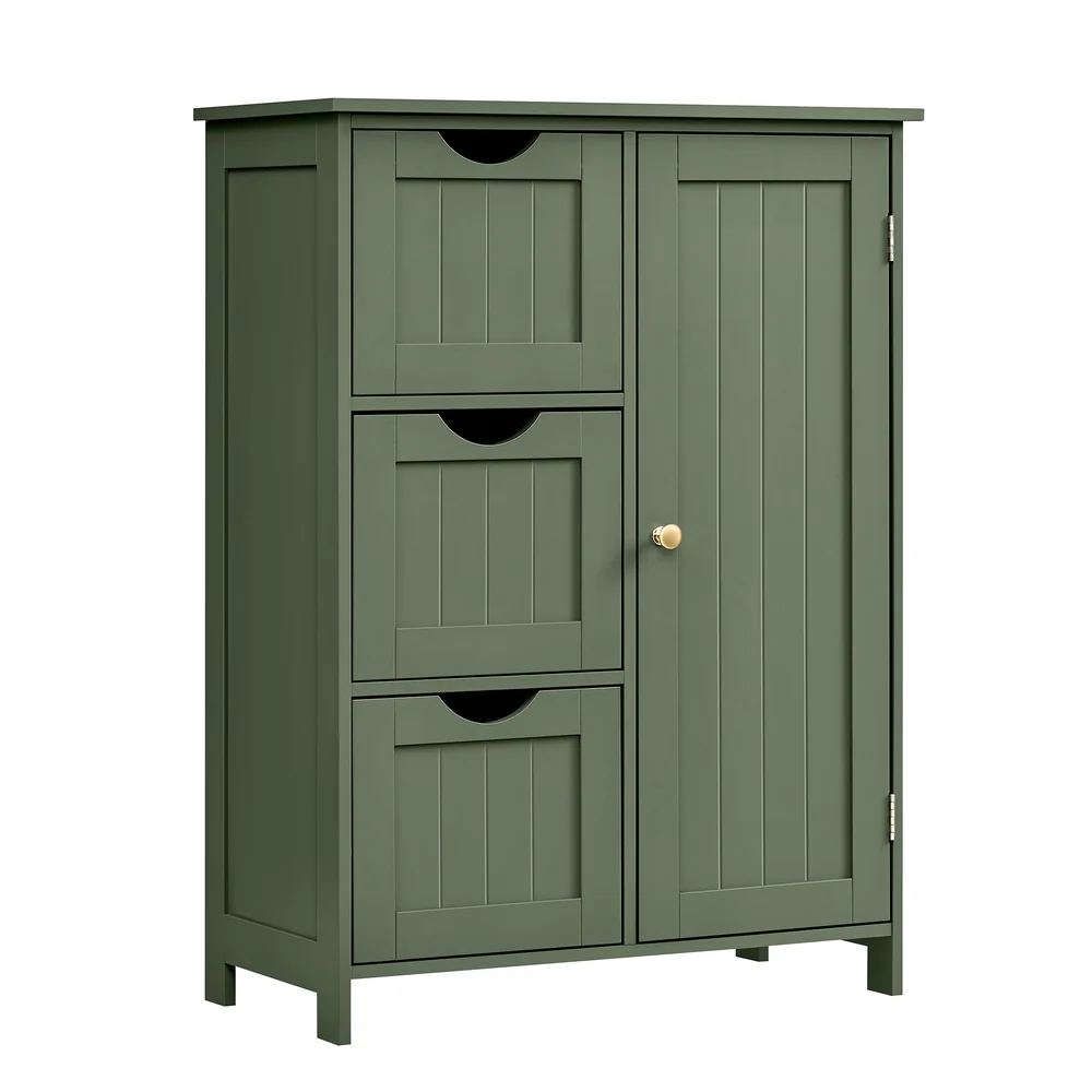 Quality VASAGLE VASAGLE Bathroom Floor Storage Cabinet Premium Material