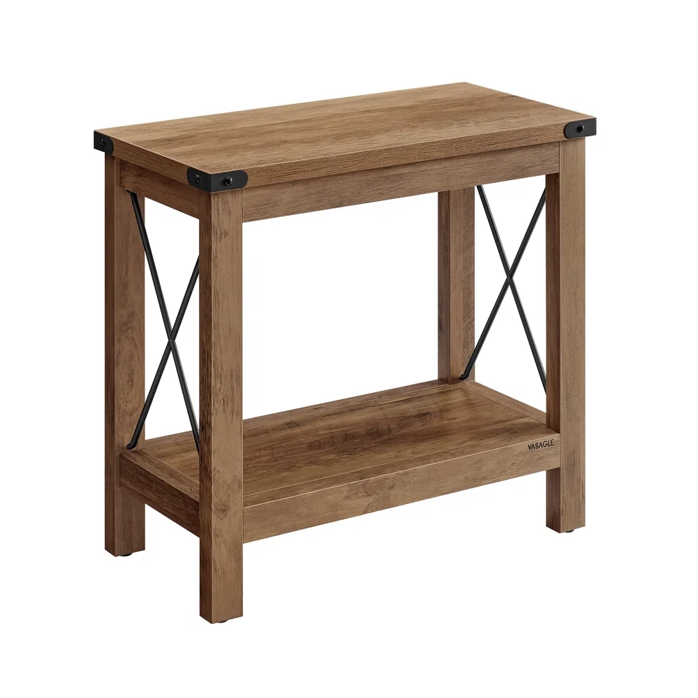 Fine Crafted VASAGLE VASAGLE Side Table with Bottom Shelf Original Design