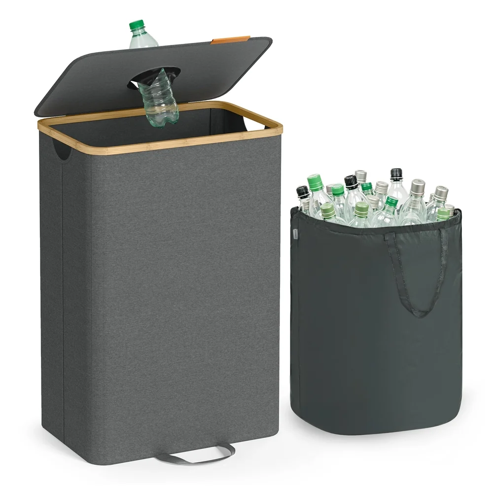 Advanced SONGMICS Recycling Bin Bottle Recycling Container Efficient