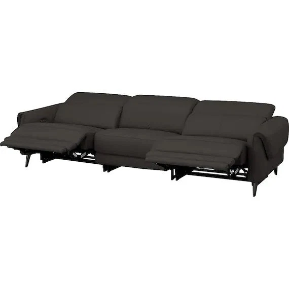 Next-Generation ELECTRIC WIDE 3 SEATER SOFA LS04 NW BK Expertly Made