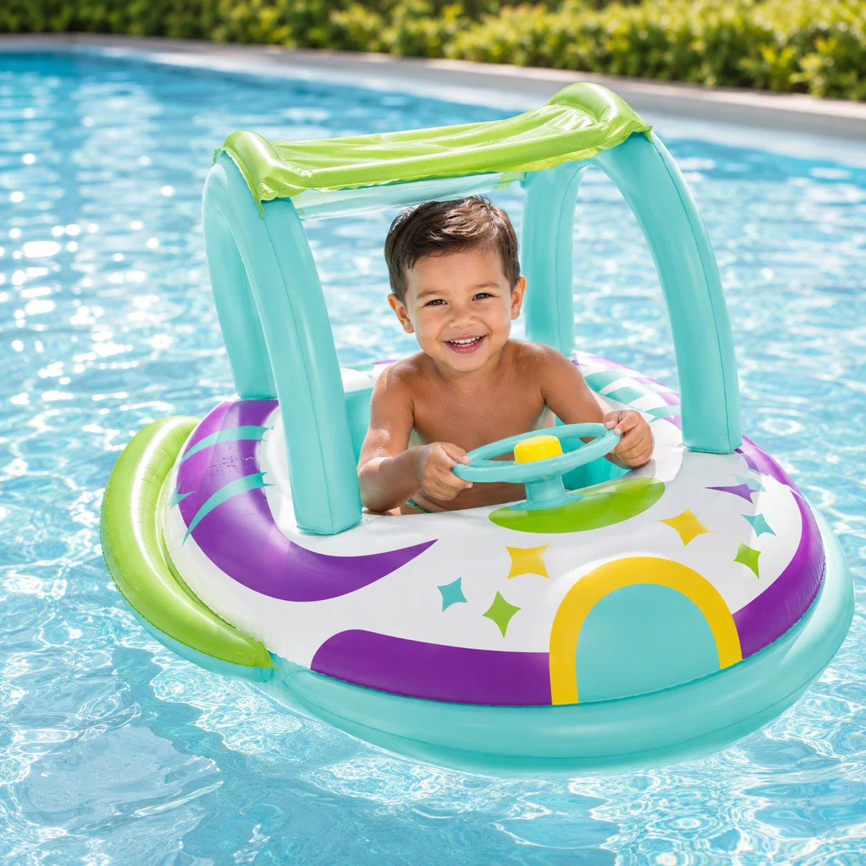 Contemporary way Space Splash Baby Boat Certified