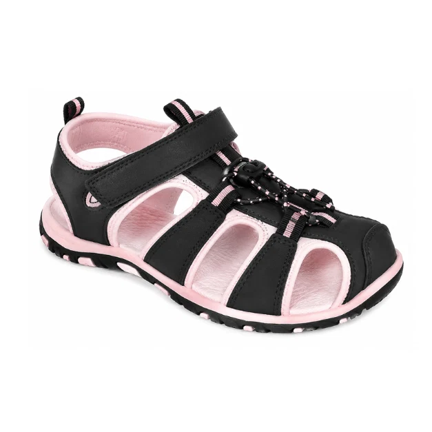 Long-Lasting Girls’ Closed-Toe Athletic Sandals with Hook-and-Loop Strap Comfortable