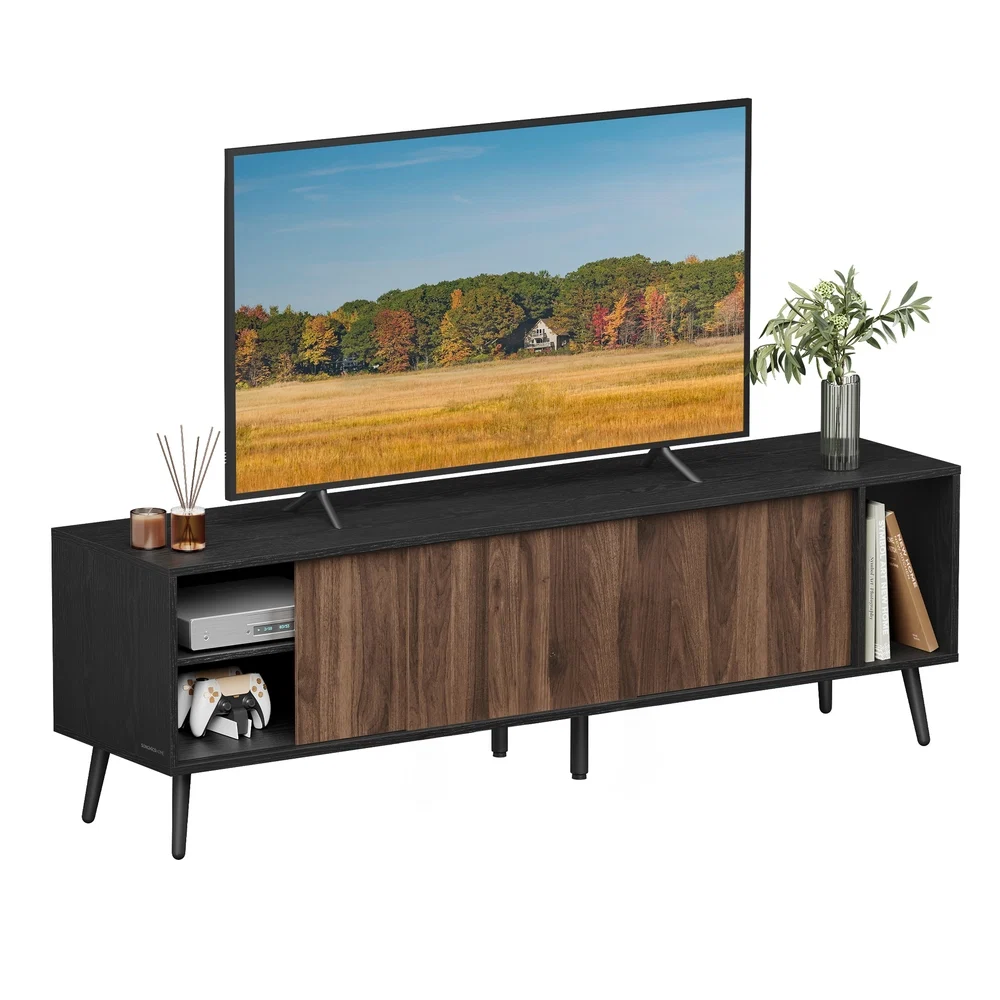 High-End SONGMICS HOME Superfast Toolless Assembly-TV Stand for T up to 72 Inches Effective