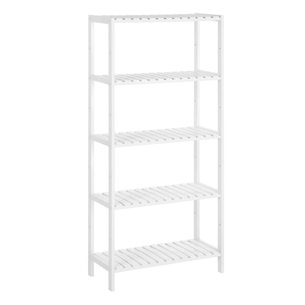 Superior SONGMICS 5-Tier Bamboo Storage Shelf Unique