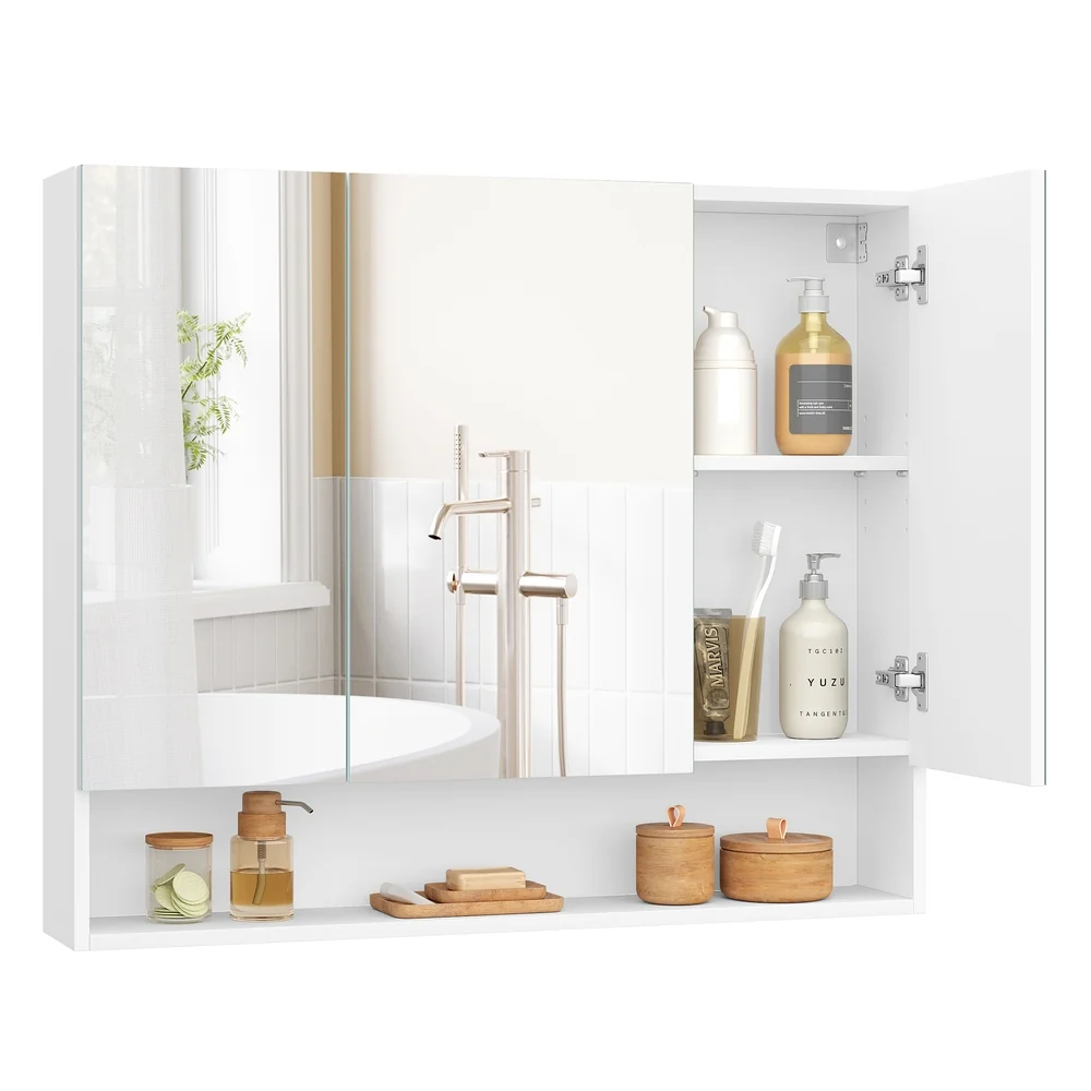 Trusted VASAGLE Kailyn Collection – Bathroom Mirror with Storage Top-Quality