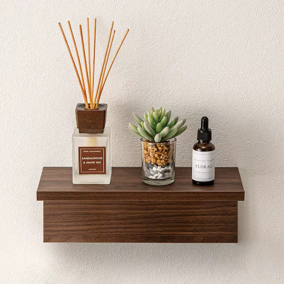 Effective WALL SHELF HS L30 MBR Premium Material