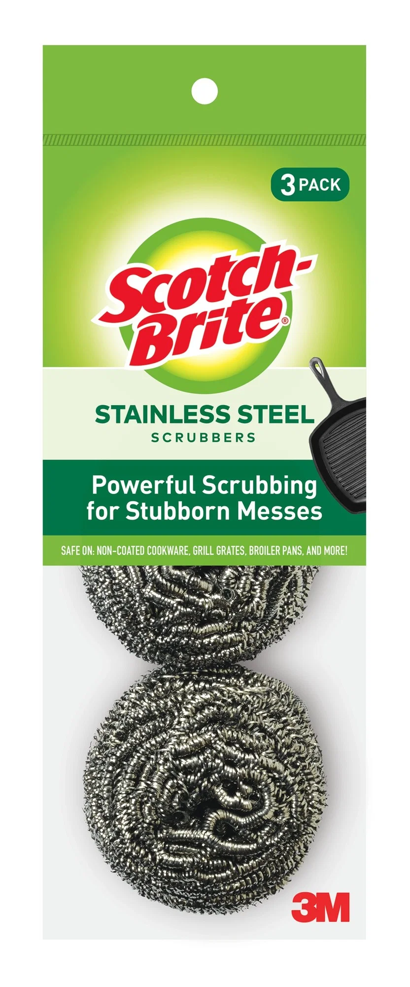 Proven SCOTCH-BRITE S S SCRUB PADS 2PK Advanced