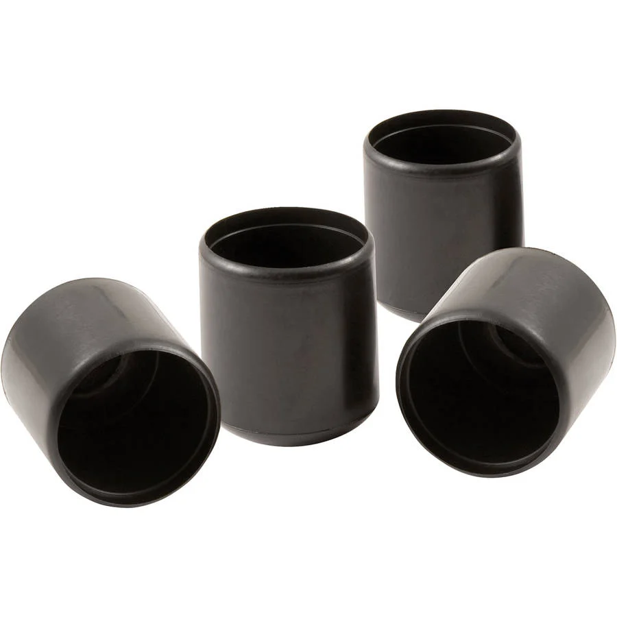 Modern CHAIR TIPS 7 8 PLASTIC BLK 4PK Genuine