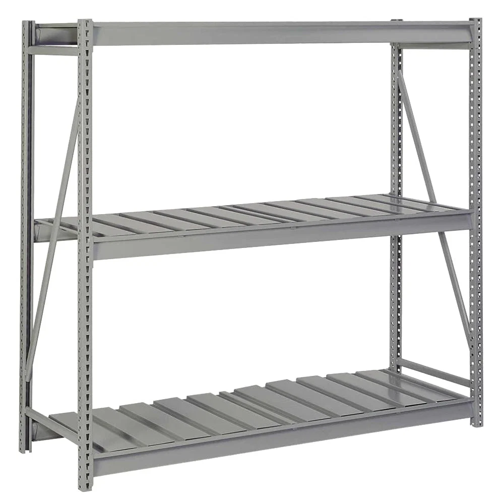 Professional 60 quot w x 84 quot h Bulk Storage Racks with Ribbed Decking Elite