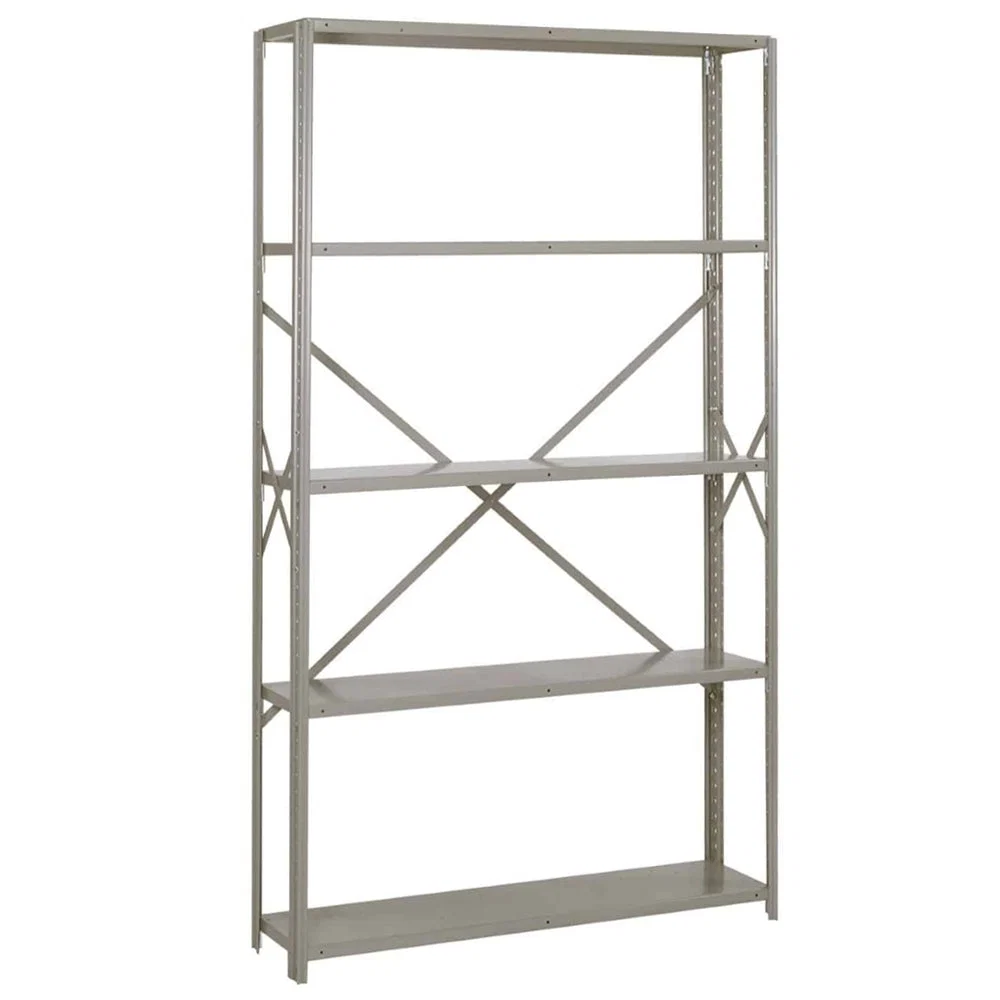 Expertly Made 48 quot w x 84 quot h Lyon 8000 Series Open Steel Shelving – 18-Gauge Extra Heavy-Duty Crafted