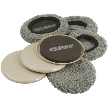 Comfortable SUPER SLIDERS 5 quot W PADS 4PK Verified