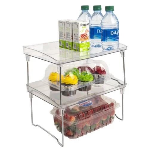 Trusted STACKABLE CLEAR SHELF Flexible