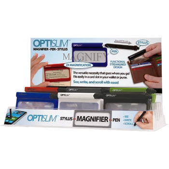 Practical OPTISLIM READER WITH PEN STYLUS Healthy