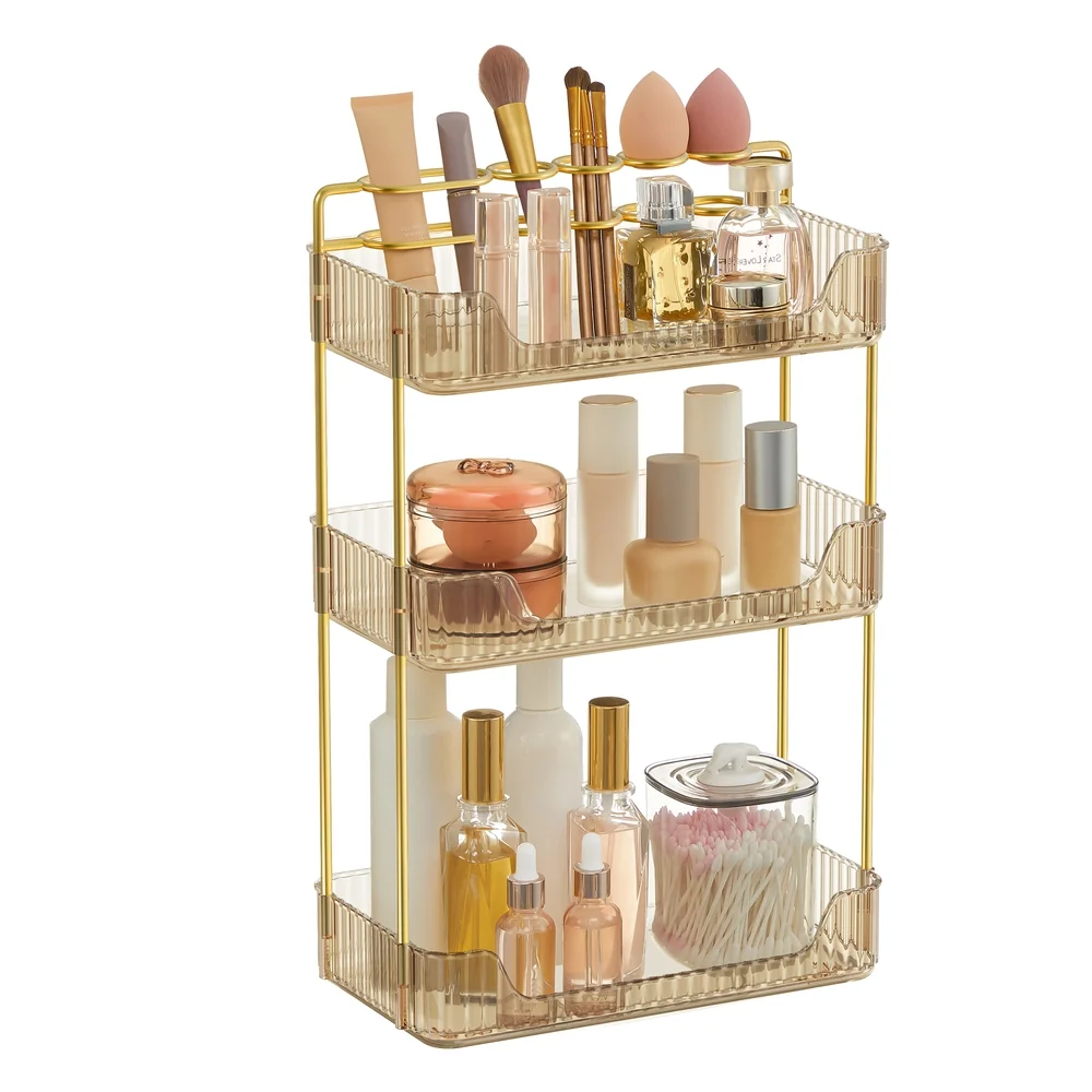 Comfortable SONGMICS Multi-Tier Rectangular Makeup Organizer Easy-to-Use