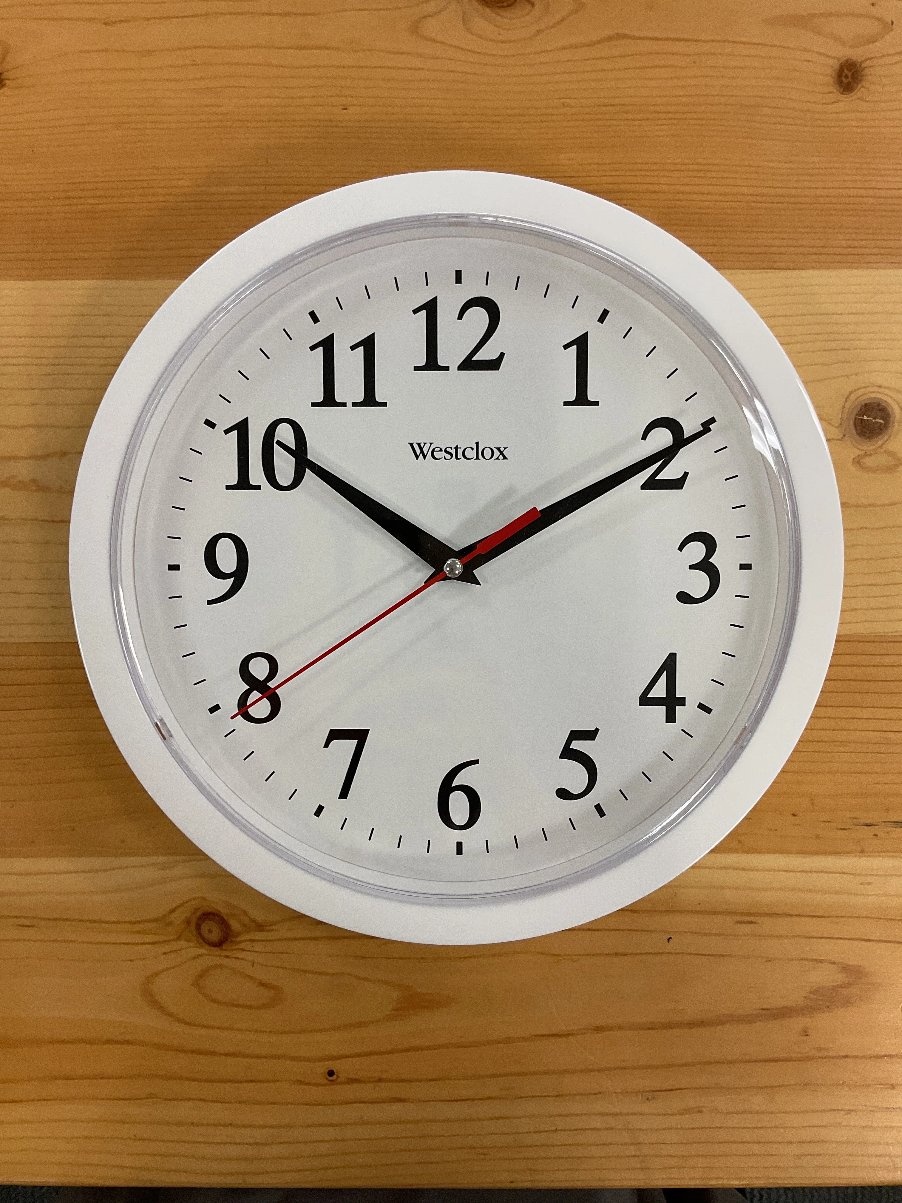 Certified 10 quot ANALOG CLOCK – WHITE Innovative