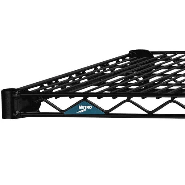 Authentic 24 quot d Metro Super Erecta Wire Shelves – Black Luxury