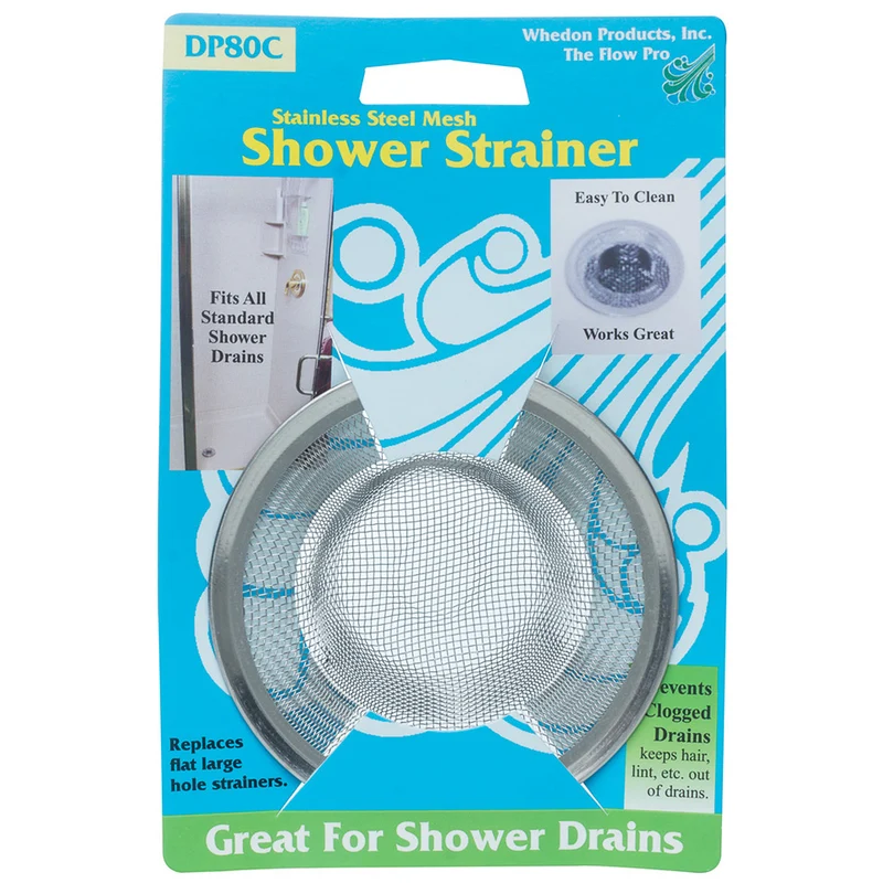 Soft BATHTUB HAIR CATCHER 3-1 2 quot SS Dependable