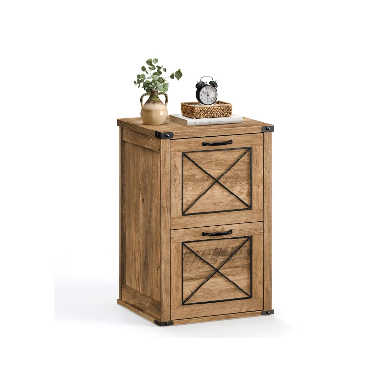 Traditional VASAGLE File Cabinet with 2 File Drawers User-Friendly