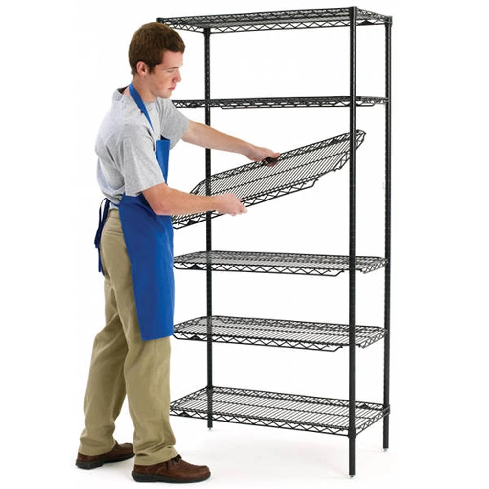 Top-Quality Metro QwikSlot Kit w 4 Shelves – Black Unique