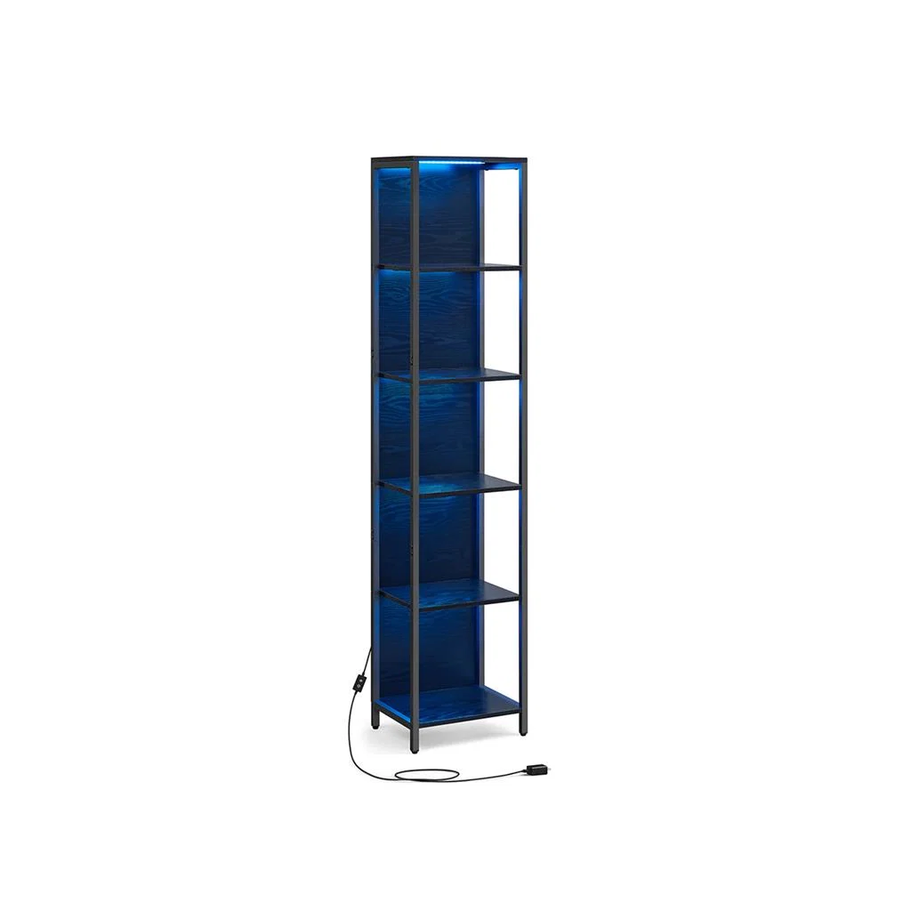 Selected VASAGLE 6-Tier LED Bookshelf Premium