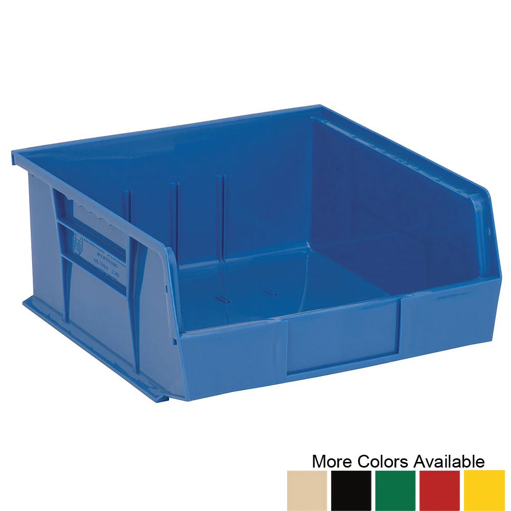 Elegant 10-7 8 quot d x 11 quot w x 5 quot h Ultra Stacking and Hanging Bins – 6 Pack Fine Crafted