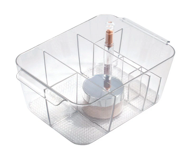 Functional CLARITY DIVIDED COSMETIC BIN Fine