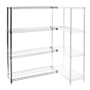Excellent 18 quot d x 54 quot w Wire Shelving Add-Ons w 4 Shelves Enhanced